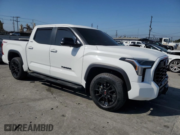 2024 Toyota Tundra Limited with VIN 5TFWA5DBXRX209086, listed as a Copart auction lot 63834755 with 7,219 mi miles and Salvage title. Bid and sale history available at DreamBid. Image 4.