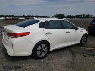 2017 Kia Optima Hybrid with VIN KNAGT4LE8H5009576, listed as a Copart auction lot 63807334 with 53,096 mi miles and Salvage Title. Bid and sale history available at carsss.com. Image 3.
