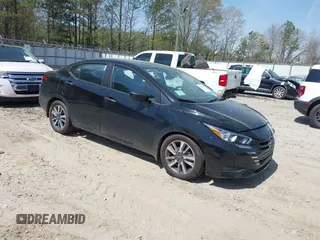 2024 Nissan Versa S with VIN 3N1CN8DV9RL849940, listed as a IAAI auction lot 41910940 with 5,087 mi miles and . Bid and sale history available at DreamBid. Image 1.