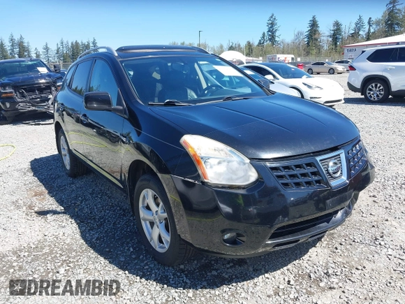 2009 Nissan Rogue S with VIN JN8AS58V69W432215, listed as a IAAI auction lot 42054977 with 181,850 mi miles. Bid and sale history available at carsss.com. Image 1.