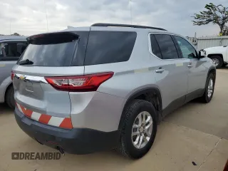 2020 Chevrolet Traverse LT Cloth z VIN 1GNEVMKW1LJ191417, wystawiony jako Copart lot #74080544 z przebiegiem 397 754 mil mil oraz Czysty tytuł • Clean title. Historia ofert i sprzedaży dostępna na DreamBid. Obrazek 3.