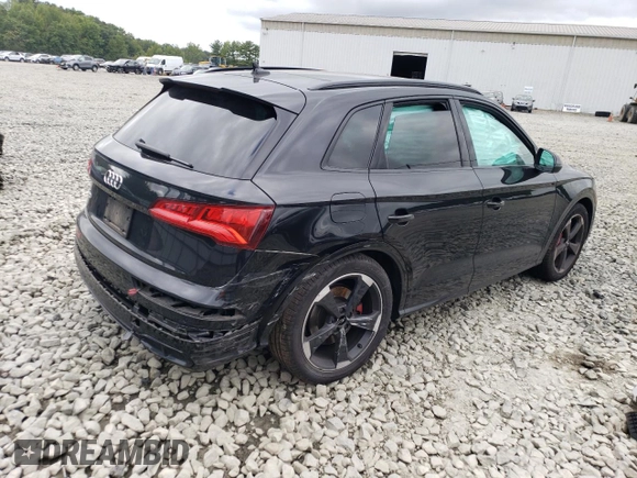 2020 Audi SQ5 Premium Plus with VIN WA1B4AFY1L2047203, listed as a Copart auction lot 65853683 with 20,073 mi miles. Bid and sale history available at carsss.com. Image 3.