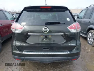 2016 Nissan Rogue SV with VIN KNMAT2MV7GP638096, listed as a IAAI auction lot 41741596 with 109,451 mi miles. Bid and sale history available at carsss.com. Image 16.