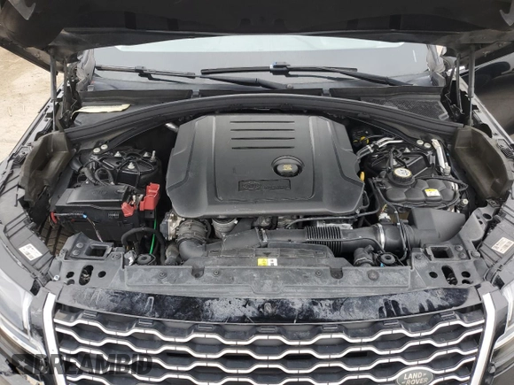 2019 Land Rover Range Rover Velar S with VIN SALYB2EN3KA216833, listed as a Copart auction lot 60555075 with 35,144 mi miles and Salvage title. Bid and sale history available at DreamBid. Image 12.
