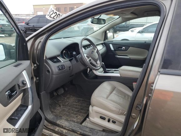 2013 Ford Edge SEL with VIN 2FMDK4JC8DBE07415, listed as a Copart auction lot 47892205 with 155,161 mi miles and Salvage Title. Bid and sale history available at carsss.com. Image 7.