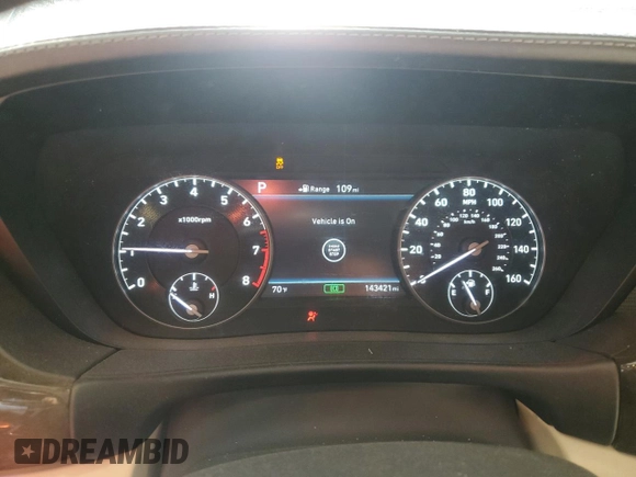 2017 Genesis G90 Premium z VIN KMHG34JA8HU027869, wystawiony jako Copart lot #59992215 z przebiegiem 143 421 mil mil oraz Czysty tytuł • Clean title. Historia ofert i sprzedaży dostępna na DreamBid. Obrazek 9.