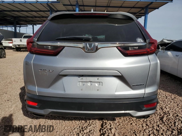 2020 Honda CR-V Touring with VIN 7FARW1H95LE008314, listed as a Copart auction lot 82454314 with 64,444 mi miles and Salvage Title. Bid and sale history available at carsss.com. Image 6.