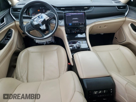2021 Jeep Grand Cherokee Limited with VIN 1C4RJKBG7M8181180, listed as a Copart auction lot 50968715 with 55,465 mi miles and Salvage title. Bid and sale history available at DreamBid. Image 8.