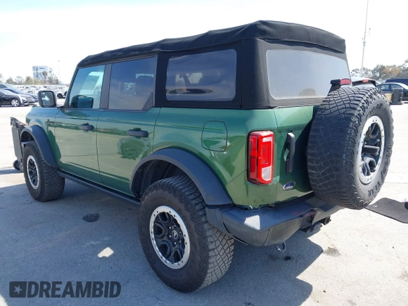 2022 Ford Bronco with VIN 1FMDE5DH2NLB04197, listed as a IAAI auction lot 41848614 with 39,778 mi miles and . Bid and sale history available at DreamBid. Image 3.