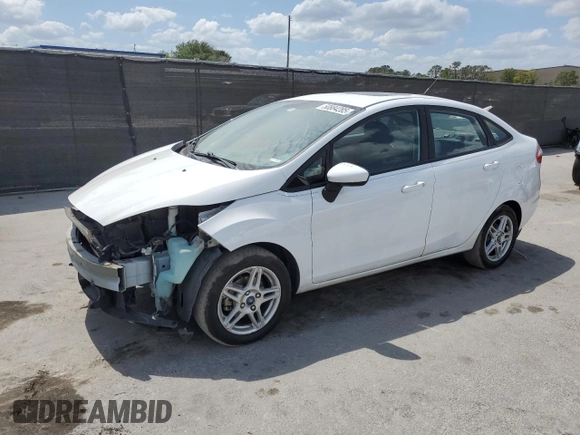 2018 Ford Fiesta SE with VIN 3FADP4BJXJM145416, listed as a Copart auction lot 50884285 with 116,144 mi miles and Salvage Title. Bid and sale history available at DreamBid. Image 1.
