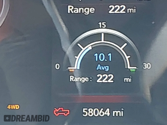 2019 Ram 2500 Big Horn with VIN 3C6UR5DJ7KG698782, listed as a IAAI auction lot 41661621 with 58,064 mi miles. Bid and sale history available at carsss.com. Image 15.