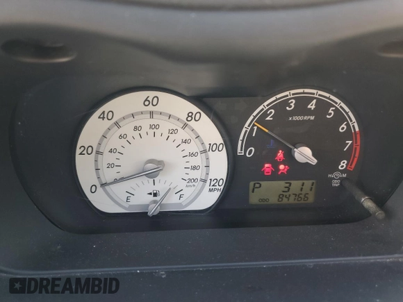 2004 Scion xA with VIN JTKKT624040064721, listed as a Copart auction lot 51994815 with 84,766 mi miles and Clean Title. Bid and sale history available at DreamBid. Image 9.