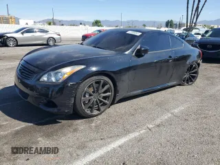 2008 Infiniti G37 Coupe Sport with VIN JNKCV64E28M110414, listed as a Copart auction lot 47398045 with Not Provided miles and Salvage Title. Bid and sale history available at carsss.com. Image 1.