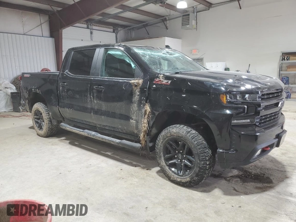 2020 Chevrolet Silverado 1500 LT Trail Boss with VIN 1GCPYFEL4LZ325697, listed as a Copart auction lot 45790275 with 22,737 mi miles and Salvage Title. Bid and sale history available at carsss.com. Image 4.
