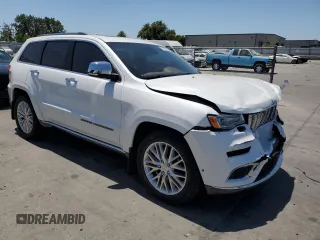 2018 Jeep Grand Cherokee Summit with VIN 1C4RJEJG9JC212554, listed as a Copart auction lot 63123065 with 82,976 mi miles and Salvage title. Bid and sale history available at DreamBid. Image 4.