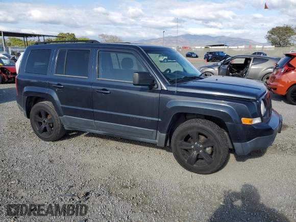 2014 Jeep Patriot Sport with VIN 1C4NJPBA1ED818984, listed as a Copart auction lot 54795865 with 123,786 mi miles and Clean title. Bid and sale history available at DreamBid. Image 4.