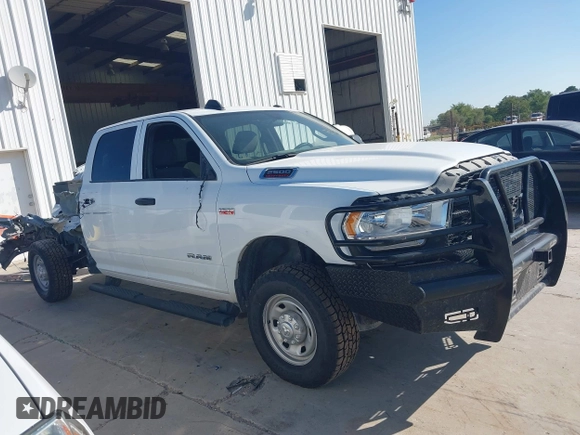 2022 Ram 2500 Tradesman with VIN 3C6UR5HJ6NG251522, listed as a IAAI auction lot 40350276 with 31,332 mi miles. Bid and sale history available at carsss.com. Image 13.