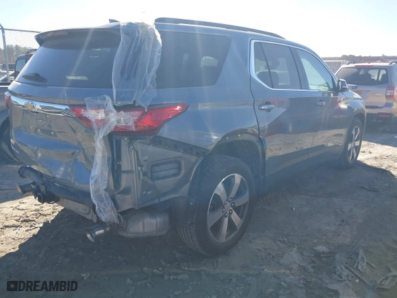 2019 Chevrolet Traverse LT Leather with VIN 1GNEVHKWXKJ320437, listed as a IAAI auction lot 41657356 with 73,161 mi miles. Bid and sale history available at carsss.com. Image 4.