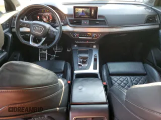 2018 Audi SQ5 Premium Plus with VIN WA1A4AFY1J2150081, listed as a Copart auction lot 42928885 with 54,757 mi miles and Salvage Title. Bid and sale history available at DreamBid. Image 8.