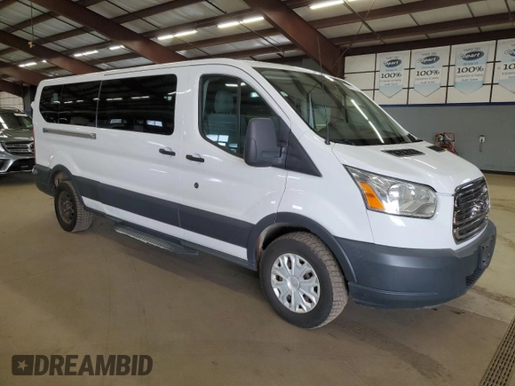 2015 Ford Transit XL with VIN 1FBZX2YM8FKA72510, listed as a Copart auction lot 54412175 with 128,662 mi miles and Clean Title. Bid and sale history available at DreamBid. Image 4.
