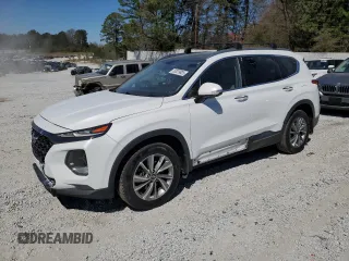 2020 Hyundai Santa Fe Limited with VIN 5NMS53AD8LH182080, listed as a Copart auction lot 50039905 with 135,943 mi miles and Clean Title. Bid and sale history available at carsss.com. Image 1.