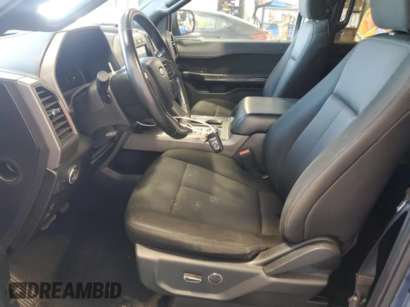 2019 Ford Expedition Max XLT with VIN 1FMJK1JT6KEA58418, listed as a Copart auction lot 50692185 with 105,267 mi miles and Salvage title. Bid and sale history available at DreamBid. Image 7.