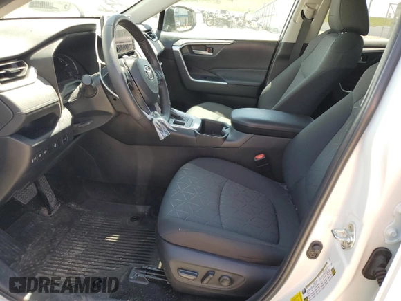 2023 Toyota RAV4 XLE with VIN 2T3P1RFV1PC380881, listed as a Copart auction lot 56160425 with 37,628 mi miles and Salvage title. Bid and sale history available at DreamBid. Image 7.