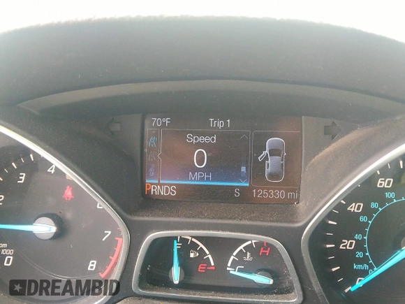2016 Ford Escape SE with VIN 1FMCU9G91GUA29242, listed as a IAAI auction lot 42099898 with 125,330 mi miles. Bid and sale history available at carsss.com. Image 7.