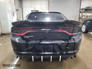 2016 Dodge Charger Police with VIN 2C3CDXKT9GH319649, listed as a Copart auction lot 46051485 with 115,256 mi miles and Salvage Title. Bid and sale history available at carsss.com. Image 6.