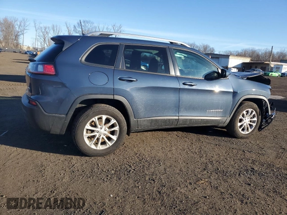 2020 Jeep Cherokee Latitude with VIN 1C4PJMCB2LD550684, listed as a Copart auction lot 43625725 with 60,417 mi miles and Salvage Title. Bid and sale history available at carsss.com. Image 3.
