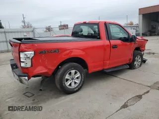 2018 Ford F-150 XL with VIN 1FTMF1EB5JFC94669, listed as a Copart auction lot 82280994 with 16,133 mi miles and Salvage Title. Bid and sale history available at carsss.com. Image 3.
