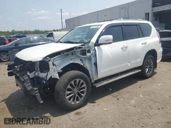 2015 Lexus GX 460 Luxury with VIN JTJJM7FXXF5100413, listed as a Copart auction lot 59715345 with 167,211 mi miles and Salvage title. Bid and sale history available at DreamBid. Image 1.