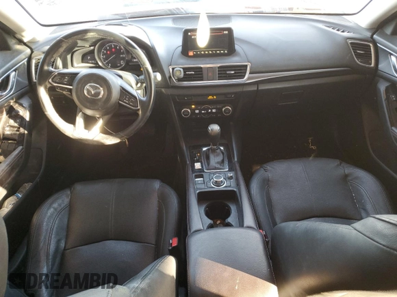 2017 Mazda 3 Grand Touring with VIN JM1BN1M38H1133437, listed as a Copart auction lot 80991974 with 73,810 mi miles and Salvage Title. Bid and sale history available at DreamBid. Image 8.