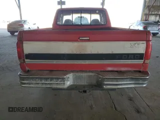1992 Ford F-150 with VIN 1FTEX15NXNKA27455, listed as a Copart auction lot 86942424 with 258,693 mi miles and Clean Title. Bid and sale history available at carsss.com. Image 6.