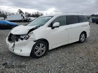 2016 Nissan Quest SV with VIN JN8AE2KP2G9153517, listed as a Copart auction lot 46033505 with 155,983 mi miles and Salvage Title. Bid and sale history available at DreamBid. Image 1.