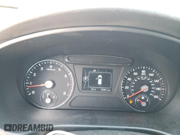 2016 Kia Sorento EX z VIN 5XYPH4A16GG032817, wystawiony jako Copart lot #61597135 z przebiegiem 90 911 mil mil oraz Szkoda całkowita • Salvage title. Historia ofert i sprzedaży dostępna na DreamBid. Obrazek 9.