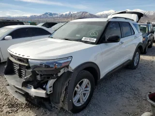 2020 Ford Explorer ST with VIN 1FM5K8GC4LGD17057, listed as a Copart auction lot 46979045 with 37,832 mi miles and Salvage Title. Bid and sale history available at DreamBid. Image 1.