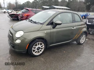 2013 FIAT 500 Pop with VIN 3C3CFFDR1DT711226, listed as a Copart auction lot 44506385 with 104,180 mi miles and Clean Title. Bid and sale history available at carsss.com. Image 1.