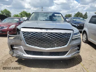 2023 Genesis GV80 with VIN KMUHCESC3PU106165, listed as a Copart auction lot 56573964 with 16,601 mi miles and Salvage Title. Bid and sale history available at carsss.com. Image 5.