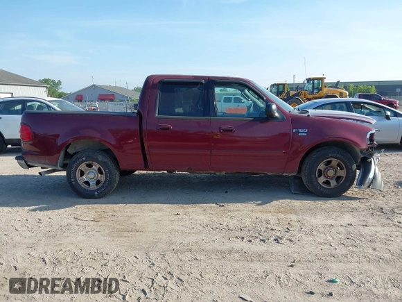 2003 Ford F-150 XLT with VIN 1FTRW07623KB56436, listed as a IAAI auction lot 42563493 with Not provided miles and . Bid and sale history available at DreamBid. Image 13.