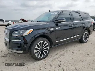 2022 Lincoln Navigator Reserve z VIN 5LMJJ2LT9NEL01131, wystawiony jako Copart lot #57763825 z przebiegiem 107 462 mil mil oraz Szkoda całkowita • Salvage title. Historia ofert i sprzedaży dostępna na DreamBid. Obrazek 1.