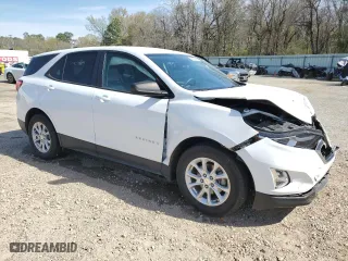 2021 Chevrolet Equinox LS with VIN 3GNAXHEV9MS111137, listed as a Copart auction lot 49422745 with 46,862 mi miles and Salvage Title. Bid and sale history available at carsss.com. Image 4.