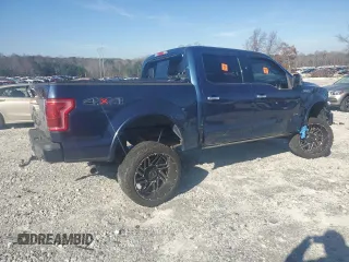 2015 Ford F-150 XLT with VIN 1FTEW1EG1FFB00873, listed as a Copart auction lot 84659894 with 145,346 mi miles and Salvage Title. Bid and sale history available at carsss.com. Image 3.