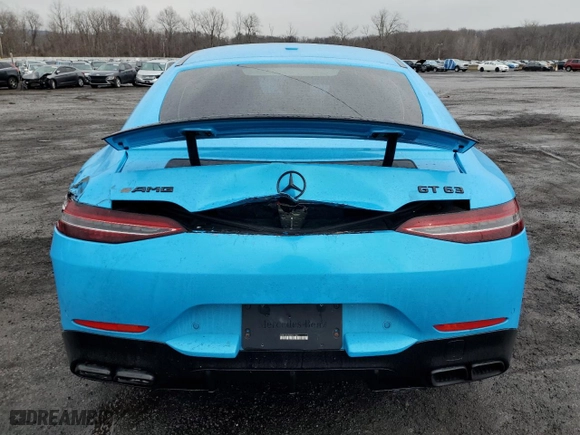 2019 Mercedes-Benz AMG GT with VIN WDD7X8JB2KA001520, listed as a Copart auction lot 47210595 with 0 mi miles and Salvage Title. Bid and sale history available at carsss.com. Image 6.