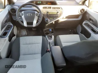 2012 Toyota Prius One with VIN JTDKDTB34C1522795, listed as a Copart auction lot 42779115 with 80,581 mi miles and Salvage Title. Bid and sale history available at carsss.com. Image 8.