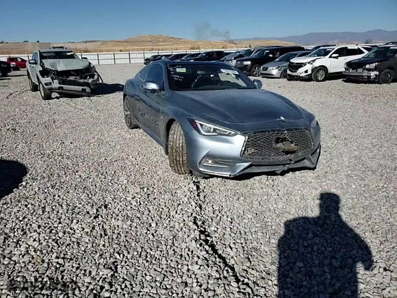 2019 Infiniti Q60 3.0t LUXE with VIN JN1EV7EL8KM290232, listed as a Copart auction lot 74073284 with 58,052 mi miles and Salvage Title. Bid and sale history available at carsss.com. Image 11.