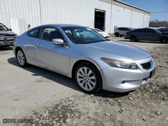 2008 Honda Accord Cpe EX-L with VIN 1HGCS22878A015480, listed as a Copart auction lot 51608805 with 197,006 mi miles and Clean Title. Bid and sale history available at carsss.com. Image 4.
