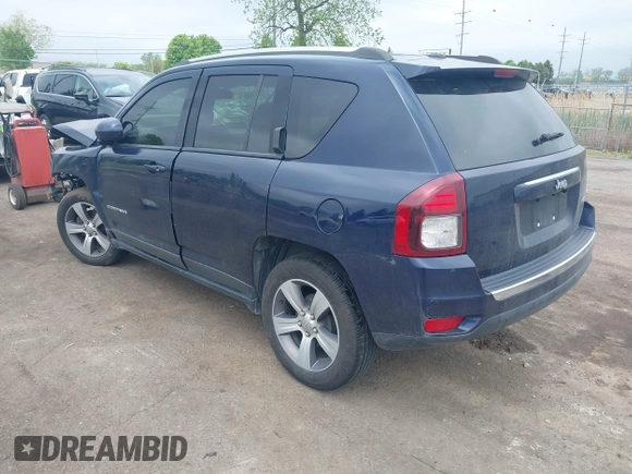 2016 Jeep Compass Latitude with VIN 1C4NJCEA9GD815600, listed as a IAAI auction lot 42268713 with 97,764 mi miles and . Bid and sale history available at DreamBid. Image 3.