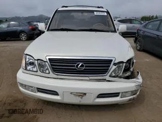 2002 Lexus LX 470 z VIN JTJHT00W423522126, wystawiony jako Copart lot #56582855 z przebiegiem 280 679 mil mil oraz Szkoda całkowita • Salvage title. Historia ofert i sprzedaży dostępna na DreamBid. Obrazek 5.