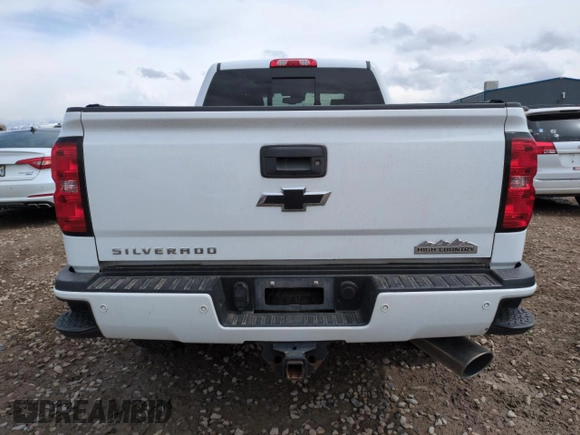 2017 Chevrolet Silverado 3500HD High Country with VIN 1GC4K1EY1HF234401, listed as a Copart auction lot 51244755 with 134,691 mi miles and Salvage Title. Bid and sale history available at DreamBid. Image 6.